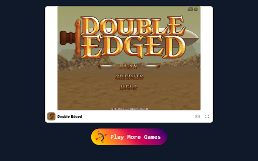 Double Edged Game Become a Spartan Warrior in Epic Battles!  from Chrome web store to be run with OffiDocs Chromium online