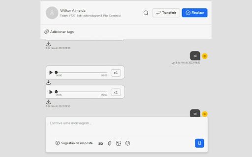 Download Audio  from Chrome web store to be run with OffiDocs Chromium online