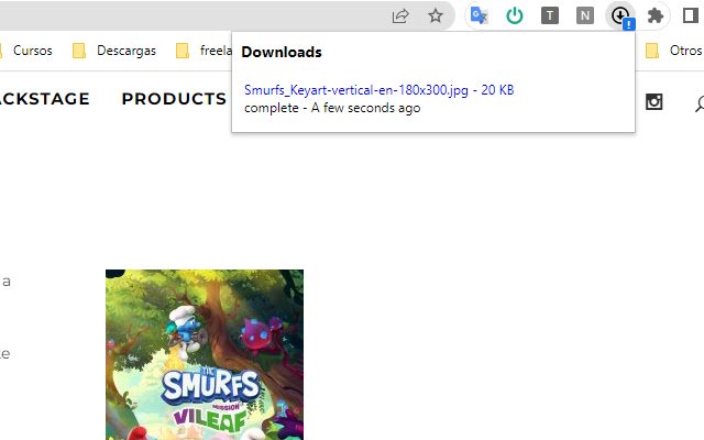 Barra de download da Chrome Web Store para ser executada com o OffiDocs Chromium online