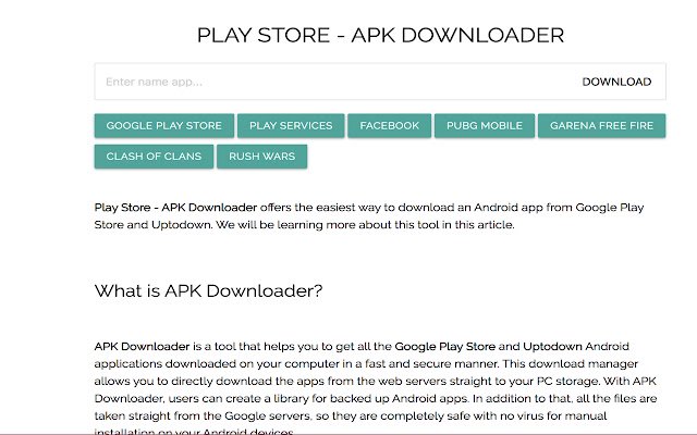 क्रोम वेब स्टोर से Play Store द्वारा डाउनलोडर को ऑनलाइन ऑफिस डॉक्स क्रोमियम के साथ चलाया जाएगा