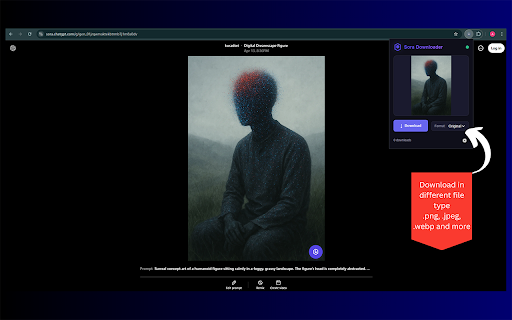 Download for Sora AI Media Saver  from Chrome web store to be run with OffiDocs Chromium online