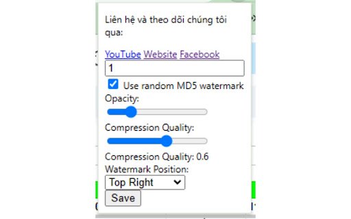 Download Image with Watermark  from Chrome web store to be run with OffiDocs Chromium online