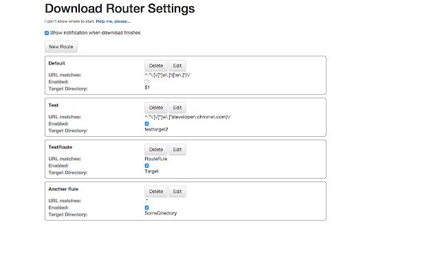 Download Router  from Chrome web store to be run with OffiDocs Chromium online