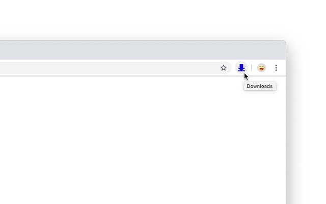 Downloads Button  from Chrome web store to be run with OffiDocs Chromium online