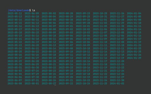 download to year month day dir  from Chrome web store to be run with OffiDocs Chromium online