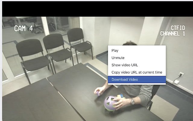 Download video from facebook  from Chrome web store to be run with OffiDocs Chromium online