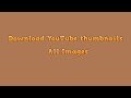 Download YouTube or Vimeo thumbnails  from Chrome web store to be run with OffiDocs Chromium online