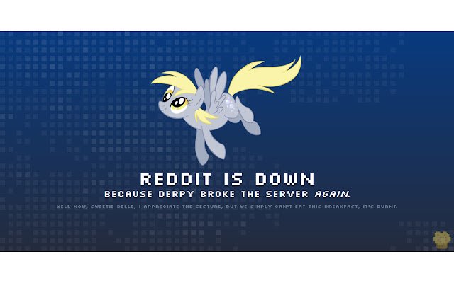Downtime Derpy  from Chrome web store to be run with OffiDocs Chromium online
