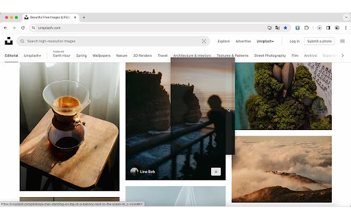 DragImages  from Chrome web store to be run with OffiDocs Chromium online