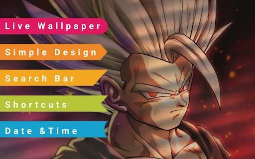 Dragon Ball Z Live Wallpaper  from Chrome web store to be run with OffiDocs Chromium online