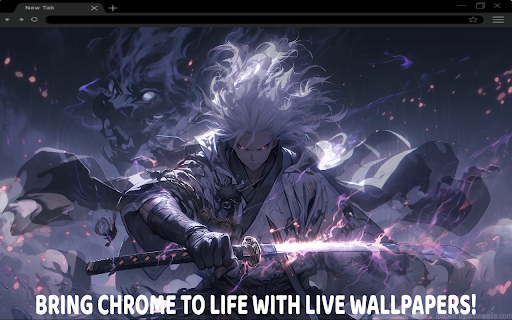 Dragon Samurai Anime Boy Live Wallpaper  from Chrome web store to be run with OffiDocs Chromium online