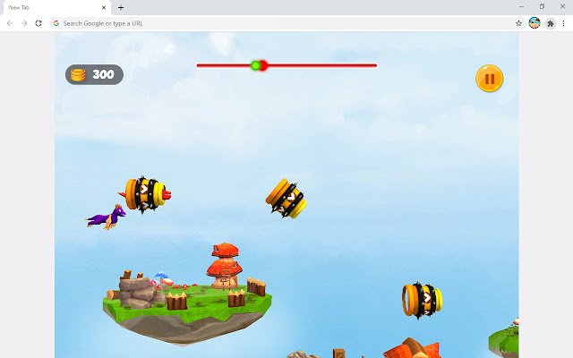 Chrome ウェブストアの Dragon Trials アドベンチャー ゲームが OffiDocs Chromium オンラインで実行される