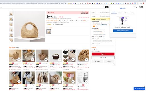 Draply Dropshipping  Wholesale  from Chrome web store to be run with OffiDocs Chromium online