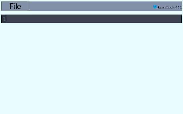 dreameditor.js  from Chrome web store to be run with OffiDocs Chromium online