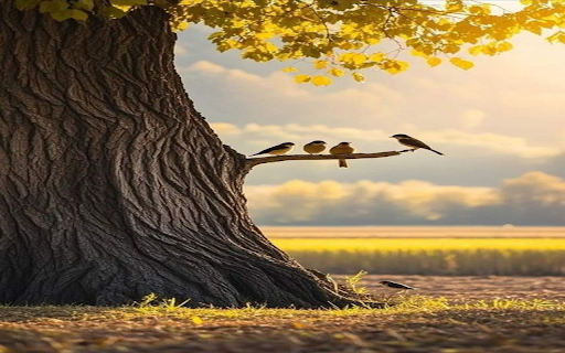 Dreamy, peaceful nature wallpaper  from Chrome web store to be run with OffiDocs Chromium online