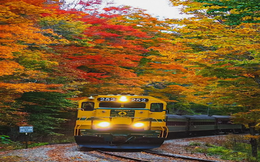 Dreamy train wallpaper  from Chrome web store to be run with OffiDocs Chromium online