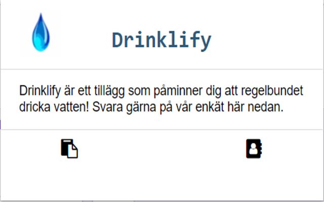 Drinklify  from Chrome web store to be run with OffiDocs Chromium online