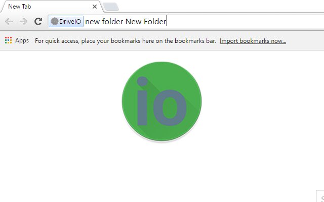 DriveIO  from Chrome web store to be run with OffiDocs Chromium online