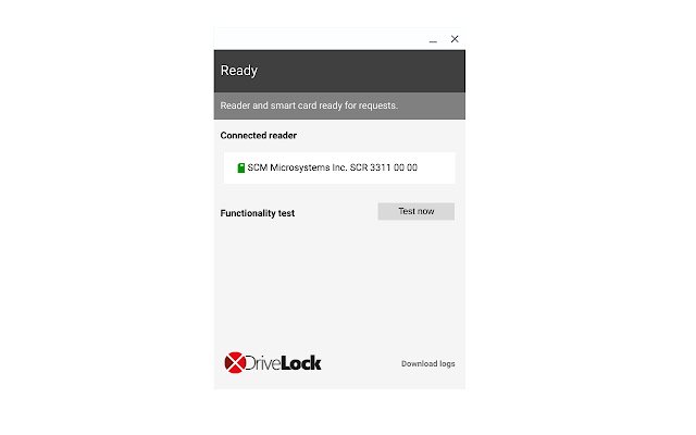 DriveLock Smart Card Middleware (CSSI)  from Chrome web store to be run with OffiDocs Chromium online