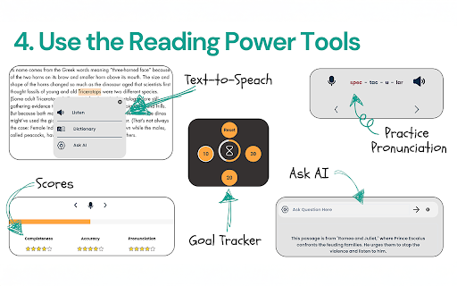 Dr. Read  from Chrome web store to be run with OffiDocs Chromium online