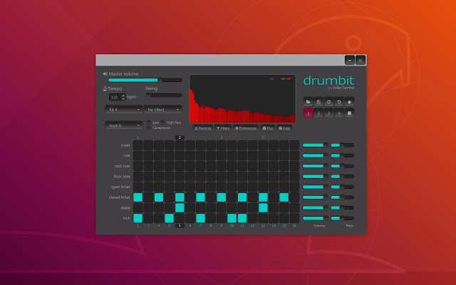 drumbit із веб-магазину Chrome для запуску за допомогою OffiDocs Chromium онлайн