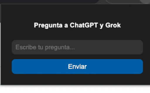 Dual AI Query  from Chrome web store to be run with OffiDocs Chromium online
