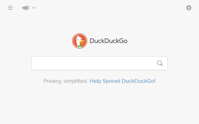 Duck Duck Private dal web store di Chrome da eseguire con OffiDocs Chromium online