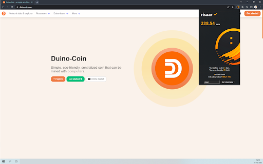 Duino Tracker  from Chrome web store to be run with OffiDocs Chromium online