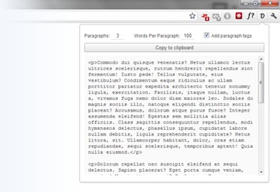 DummyText dari toko web Chrome untuk dijalankan dengan OffiDocs Chromium online