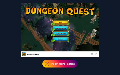 Dungeon Quest Game Conquer Dungeons and Collect Epic Loot!  from Chrome web store to be run with OffiDocs Chromium online