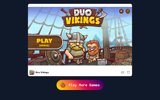 Duo Vikings Game Conquer Dungeons with Dynamic Co op Play!  from Chrome web store to be run with OffiDocs Chromium online