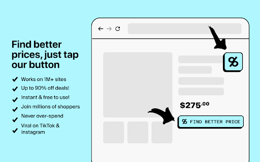 Dupe.com: Find similar products for less  from Chrome web store to be run with OffiDocs Chromium online