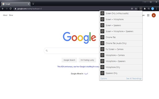 Chrome web mağazasından DV Ekran Kaydedici, OffiDocs Chromium çevrimiçi ile çalıştırılacak