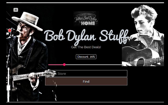 Dylanstuff.com da Chrome Web Store será executado com OffiDocs Chromium online