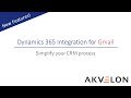 Integrasi Dynamics 365 untuk Gmail dari toko web Chrome untuk dijalankan dengan OffiDocs Chromium online
