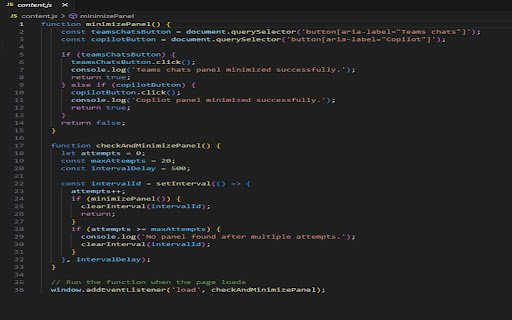 Dynamics 365 Side Panel Minimizer  from Chrome web store to be run with OffiDocs Chromium online