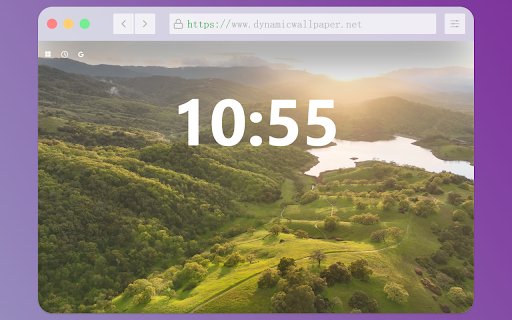 Dynamic Wallpaper  from Chrome web store to be run with OffiDocs Chromium online