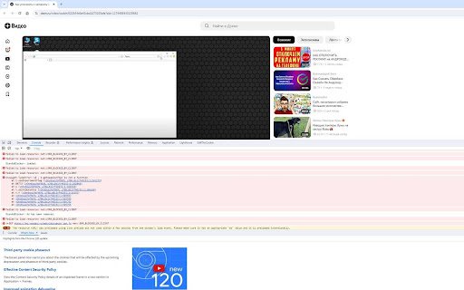 DzenAdBlocker  from Chrome web store to be run with OffiDocs Chromium online