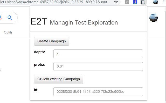 E2T | Công cụ kiểm tra khám phá từ cửa hàng Chrome trực tuyến sẽ được chạy với OffiDocs Chromium trực tuyến