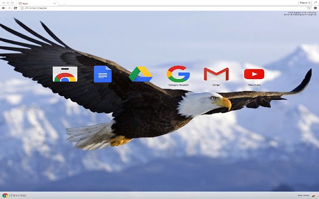Eagle Theme  from Chrome web store to be run with OffiDocs Chromium online