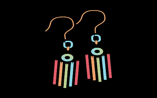 Earrings  from Chrome web store to be run with OffiDocs Chromium online
