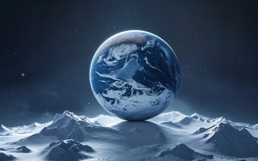 EARTH 2 Theme  from Chrome web store to be run with OffiDocs Chromium online