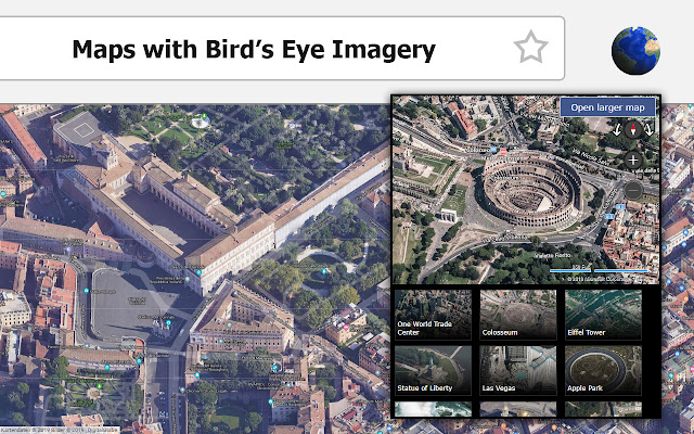Earth 3D Maps  from Chrome web store to be run with OffiDocs Chromium online