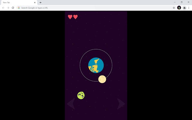 Earth Defender Alien Game  from Chrome web store to be run with OffiDocs Chromium online