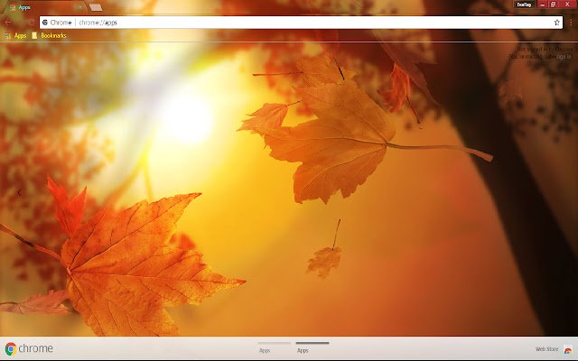 Earth Fall Leaf Seizoen 1920*1080 uit de Chrome-webwinkel wordt uitgevoerd met OffiDocs Chromium online