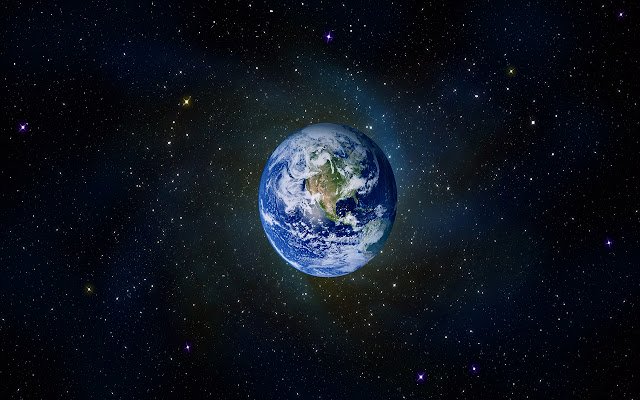 Earth من مسافة بعيدة من متجر Chrome الإلكتروني ليتم تشغيله باستخدام OffiDocs Chromium عبر الإنترنت