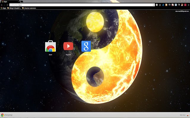 Earth of Yin and Yang  from Chrome web store to be run with OffiDocs Chromium online