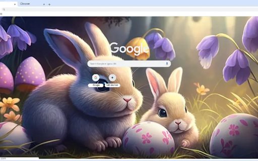 Easter Bunny  from Chrome web store to be run with OffiDocs Chromium online