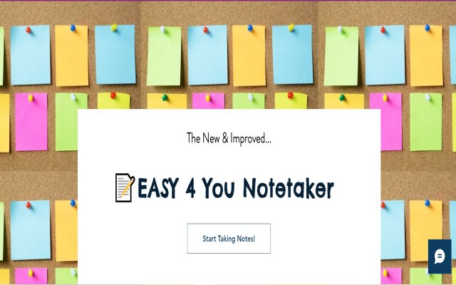 EASY 4 You: The New Smart NoteTaker  from Chrome web store to be run with OffiDocs Chromium online