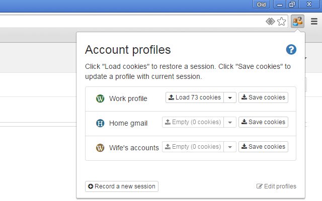 Easy Account Switcher for Google, Facebook.  from Chrome web store to be run with OffiDocs Chromium online